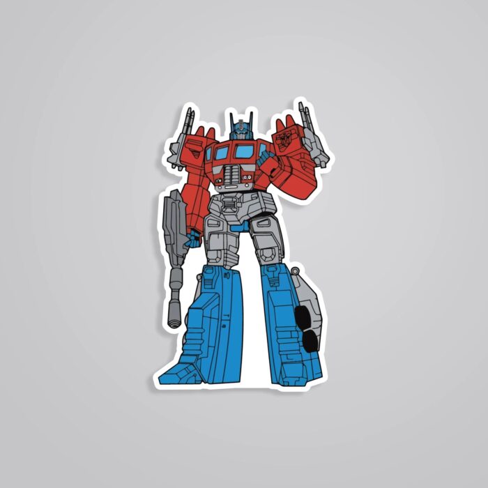 Transformers Optimus Prime Movies Stickers