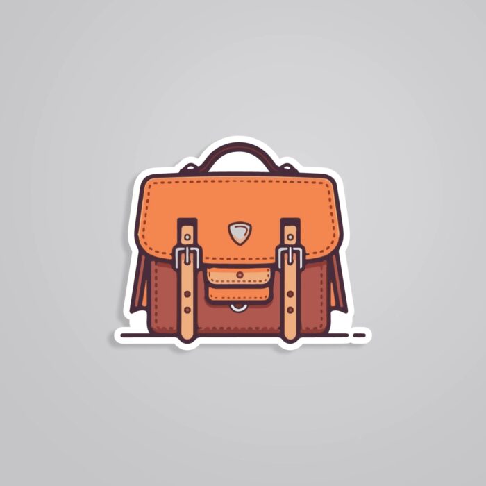 Travel Bag Travels Stickers
