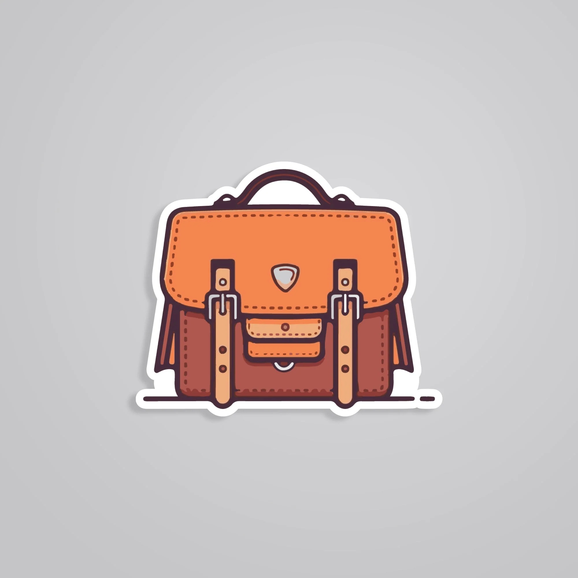 Travel Bag Travels Stickers