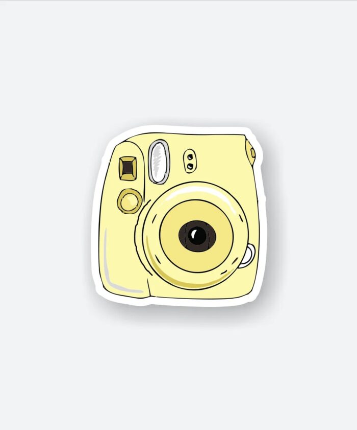 Travel With Your Camera Sticker