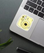 Travel With Your Camera Sticker