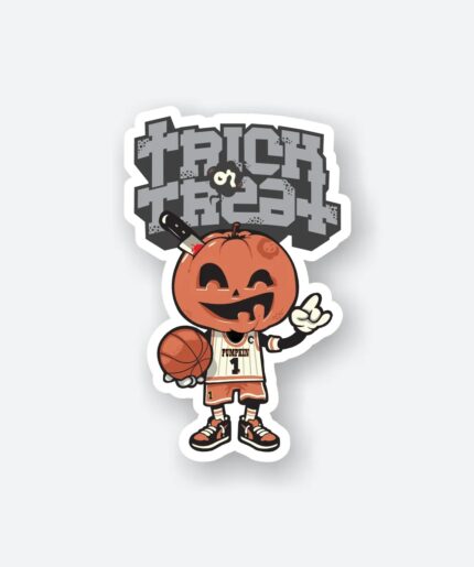 Trick Or Treat Sticker