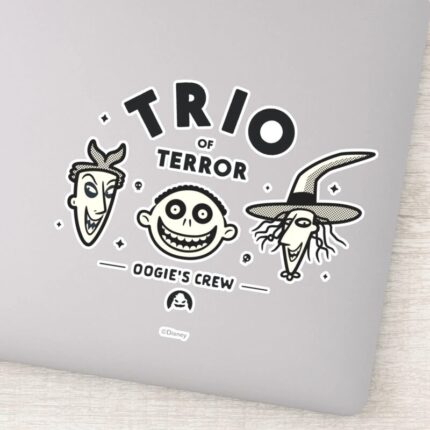Trio Of Terror Oogies Crew Sticker
