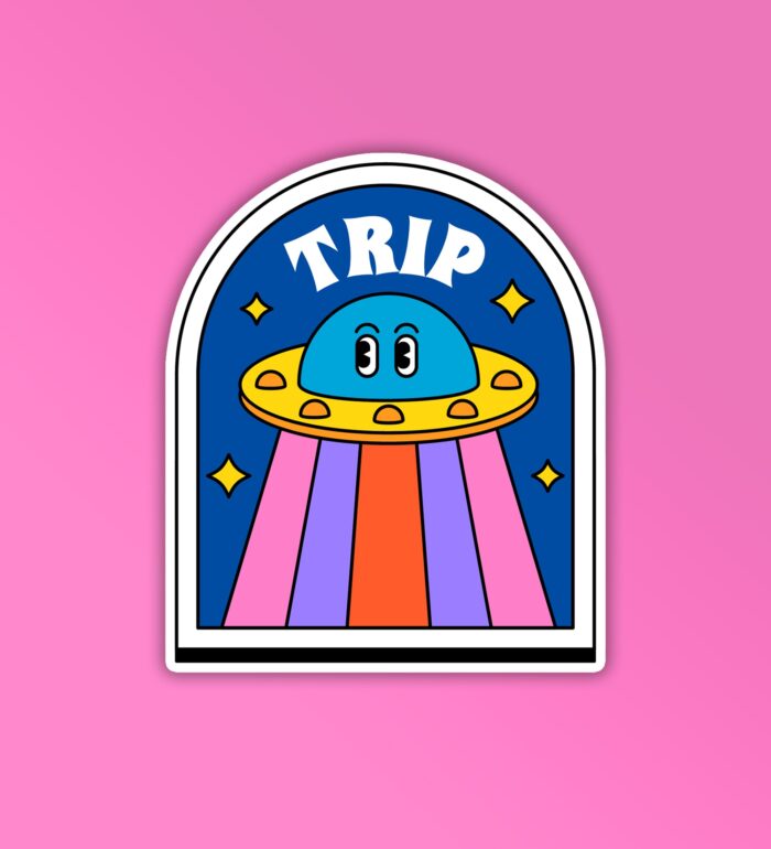 Trip   Laptop Mobile Sticker