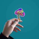 Trippy Mushroom Sticker