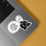 Tsukishimas Brutal Honesty Anime Stickers