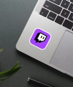 Twitch Logo Sticker