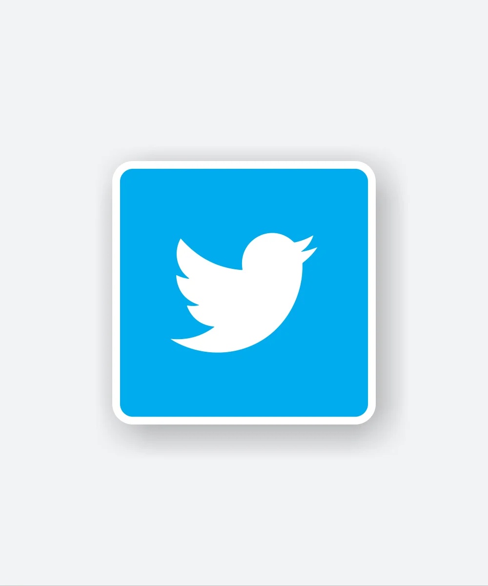 Twitter Old Logo Sticker
