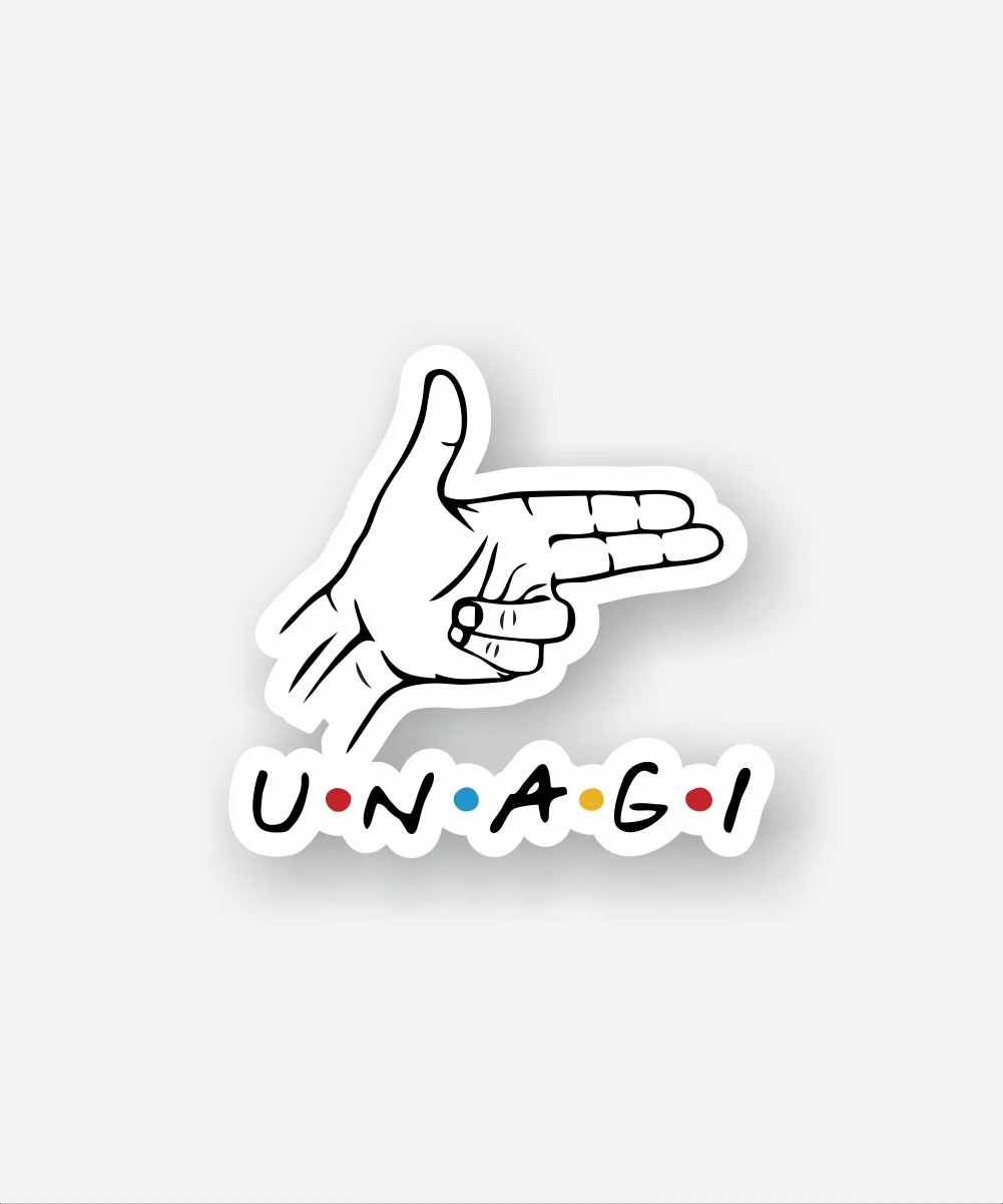 U.N.A.G.I Friends Sticker U.N.A.G.I Friends Sticker