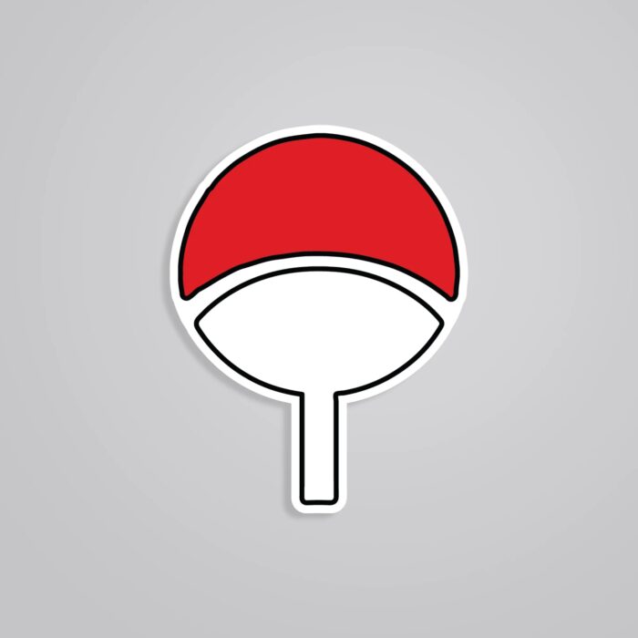 Uchiha Clan Symbol Anime Stickers