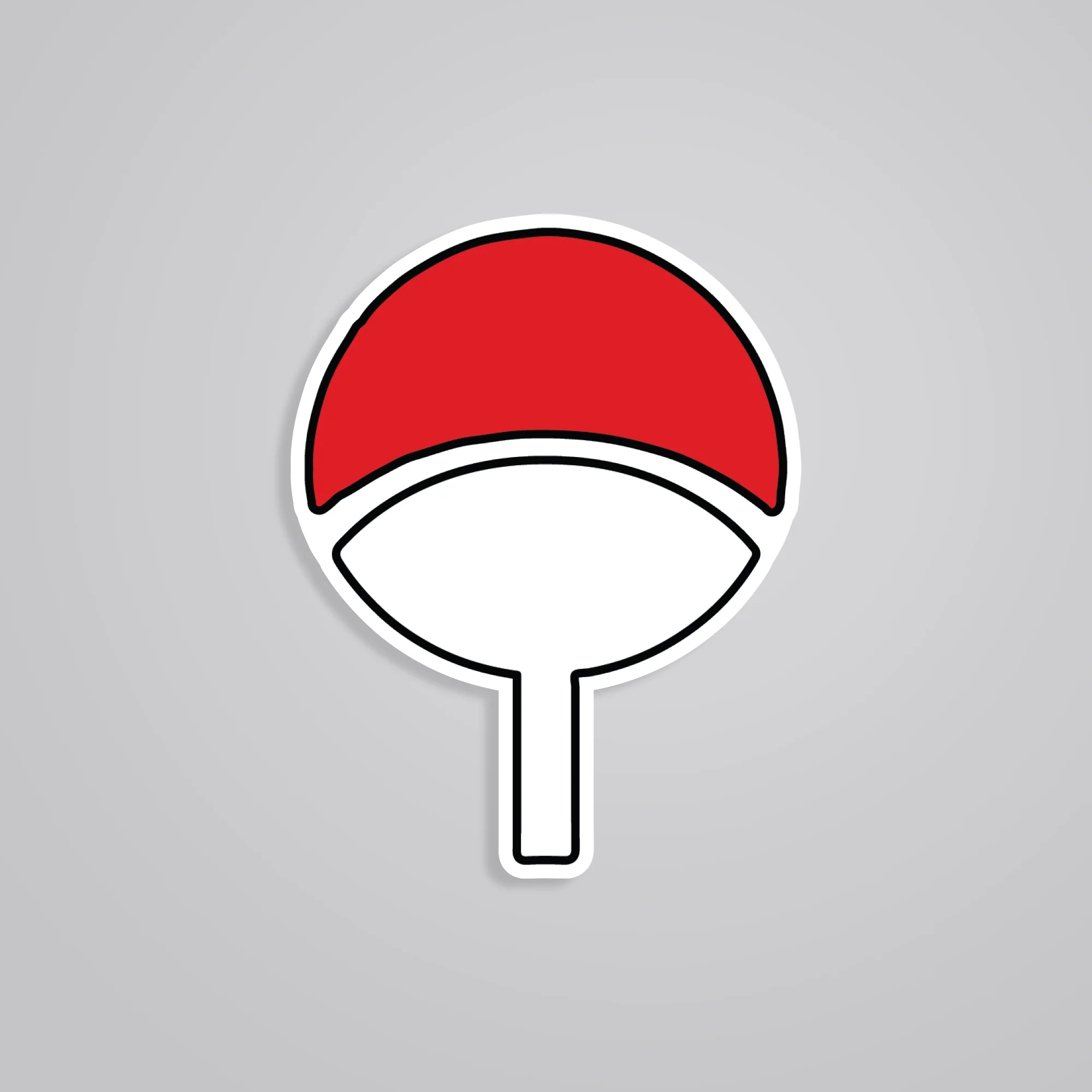 Uchiha Clan Symbol Anime Stickers