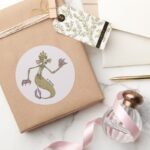 Undersea Gal Creature From Black Lagoon Classic Round Sticker