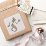 Undersea Gal Creature From Black Lagoon Square Sticker