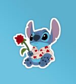 Valentine Stitch   Laptop Mobile Stickers