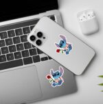 Valentine Stitch   Laptop Mobile Stickers