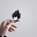 Vegeta The Saiyan Prince Anime Stickers