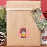 Velma Name Graphic Classic Round Sticker