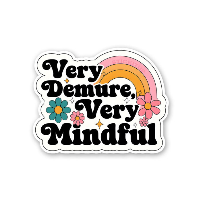 Very Demure Sticker