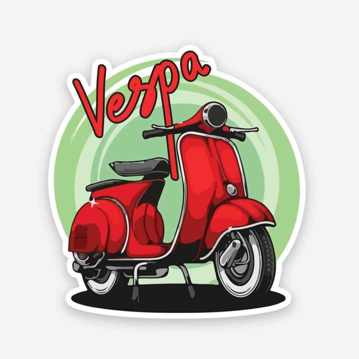 Vespa Sticker