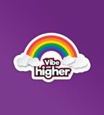 Vibe Higher Laptop Mobile Stickers