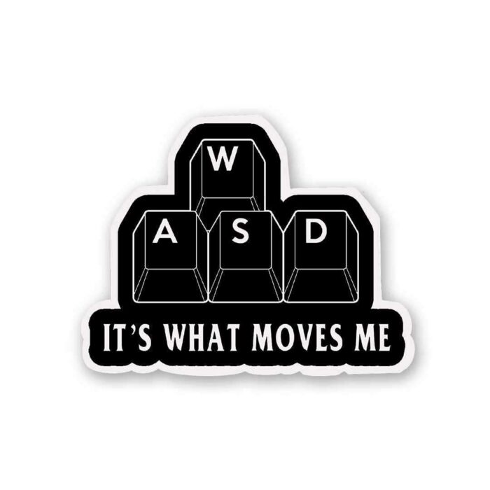 WASD Sticker