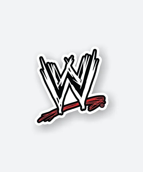WWE Logo Sticker