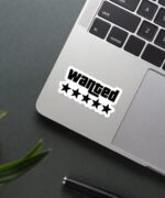 Wanted Sticker