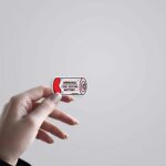 Warning Low Social Battery Witty Stickers