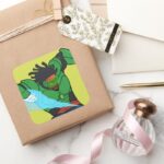 Wasabi Supercharged Square Sticker