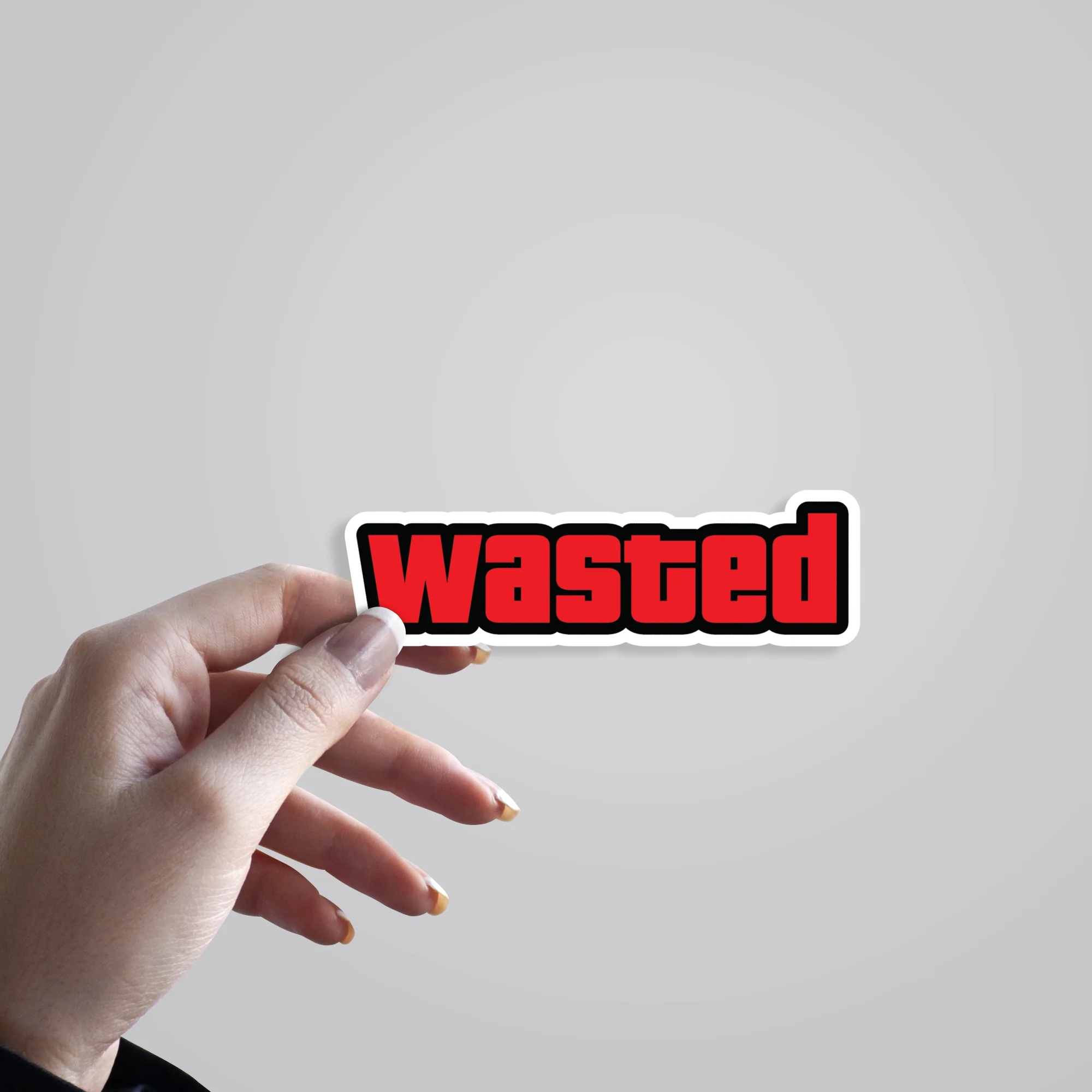 Wasted Witty Stickers