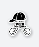 Web Designer Sticker