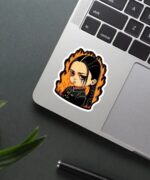 Wednesday Cartoon Sticker