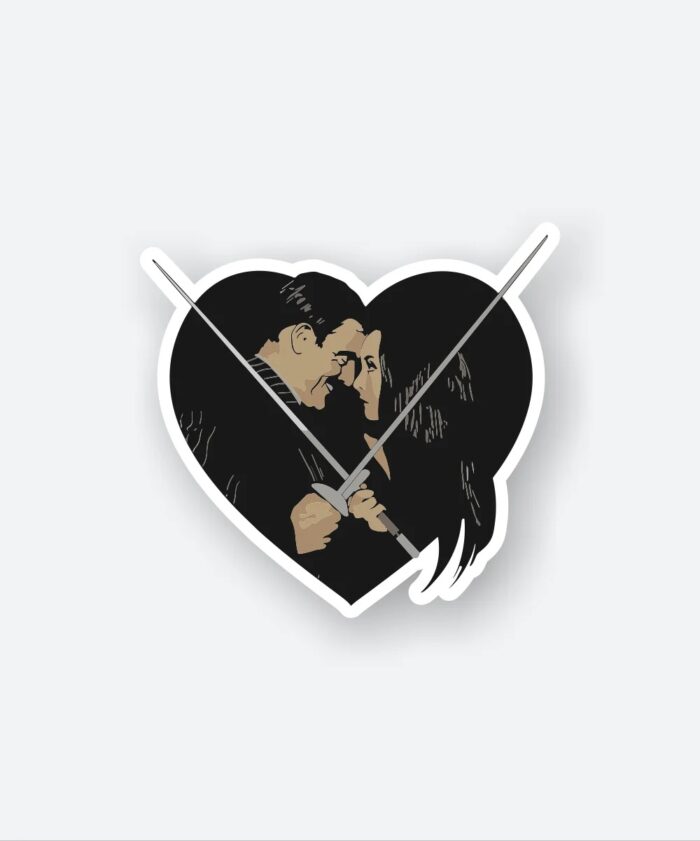 Wednesday Mom Dad Sticker