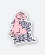 What Killed Dinosaur Sticker