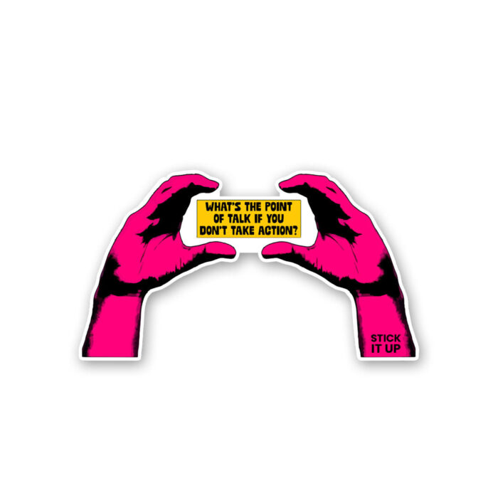 Whats The Point Sticker