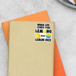 When Live Gives You Lemons Make Lemon Rice Witty Stickers