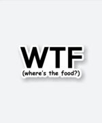 Wheres The Food Sticker