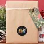 Whole Gang 13 Mystery Inc Classic Round Sticker