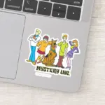 Whole Gang Standing Mystery Inc Sticker