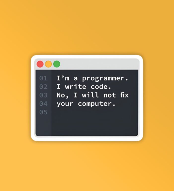 Will Not Fix It Laptop Mobile Stickers Copy