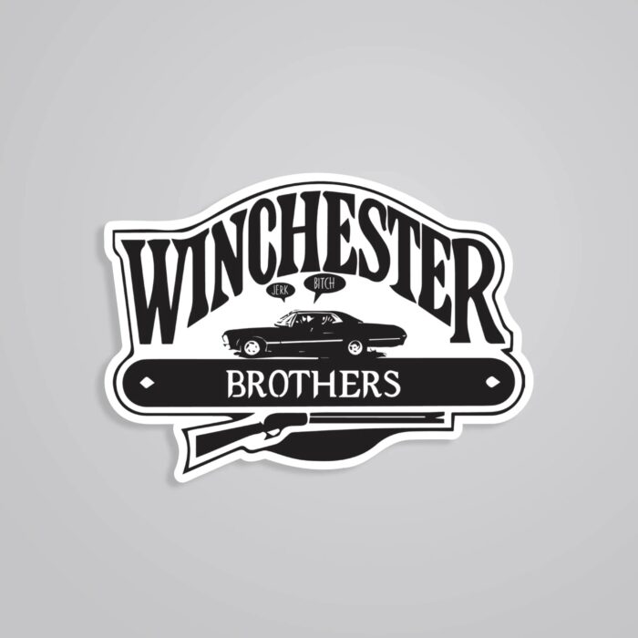 Winchester Brothers TV Shows Stickers
