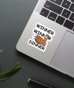 Winner Winner Chicken Dinner Sticker