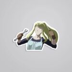 Winry Rockbell Minimalist Anime Stickers