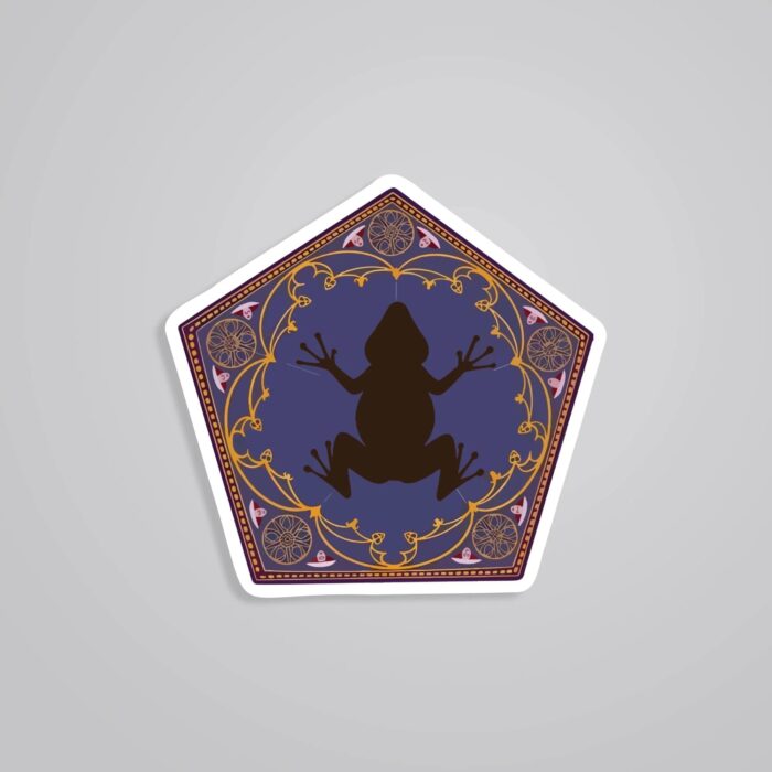Wizard Chocolate Frog Card Movies Stickers