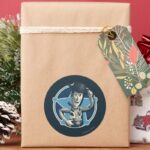 Woody Sheriff Badge Classic Round Sticker