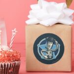 Woody Sheriff Badge Classic Round Sticker