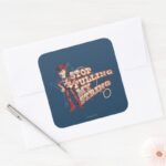 Woody Stop Pulling My String 2 Square Sticker