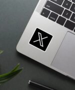 XTwitter Logo Sticker