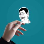 Yao Ming Meme Face Sticker