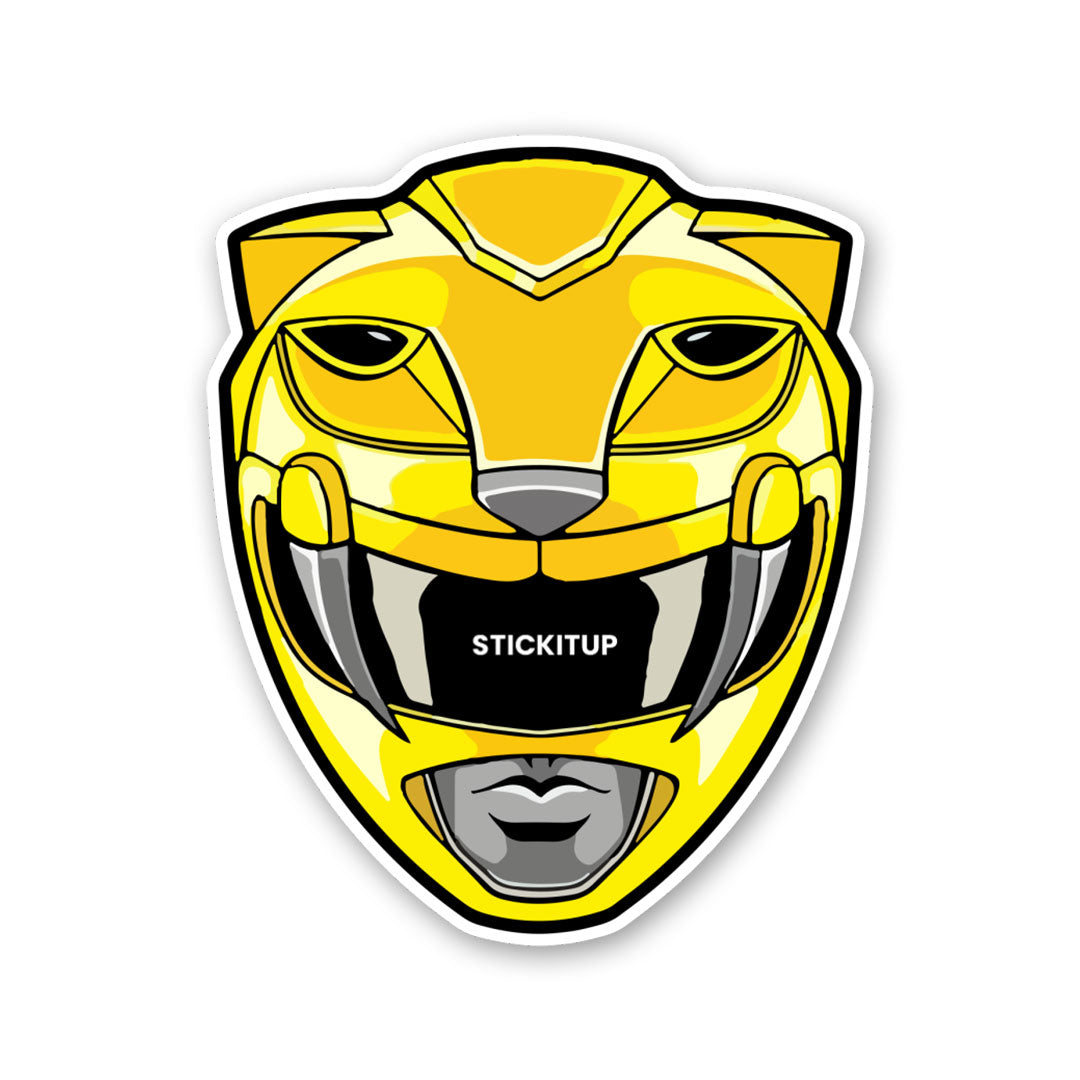 Yellow Ranger Sticker